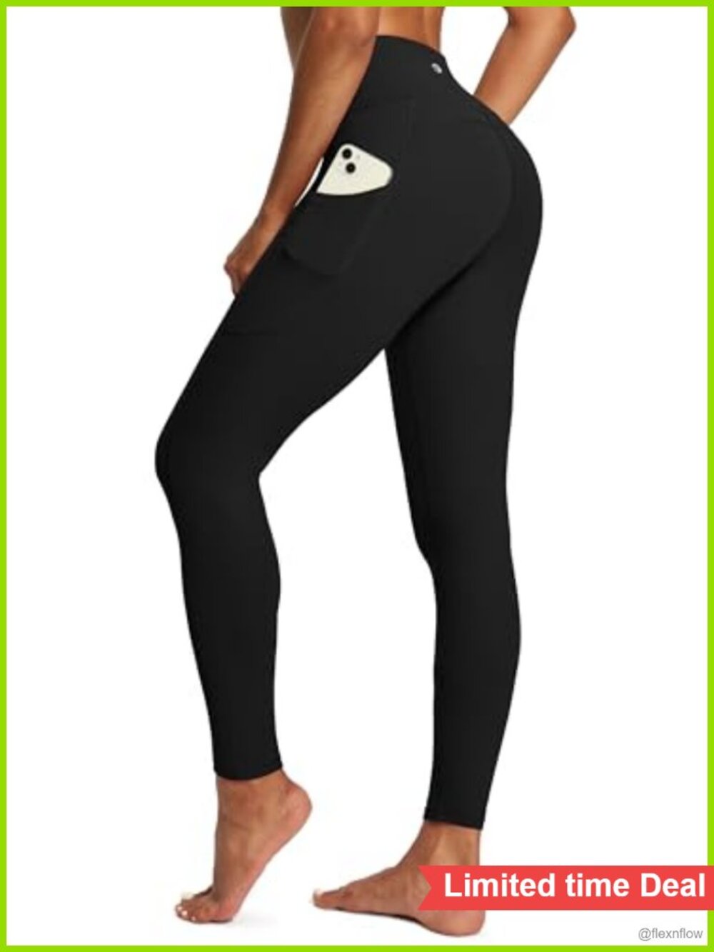 High Waisted Tummy Control Leggings with Pockets for Women Yoga